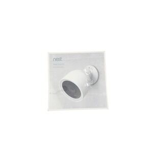 Google Nest Cam IQ Outdoor Security Camera 1080p HD WiFi White New Sealed